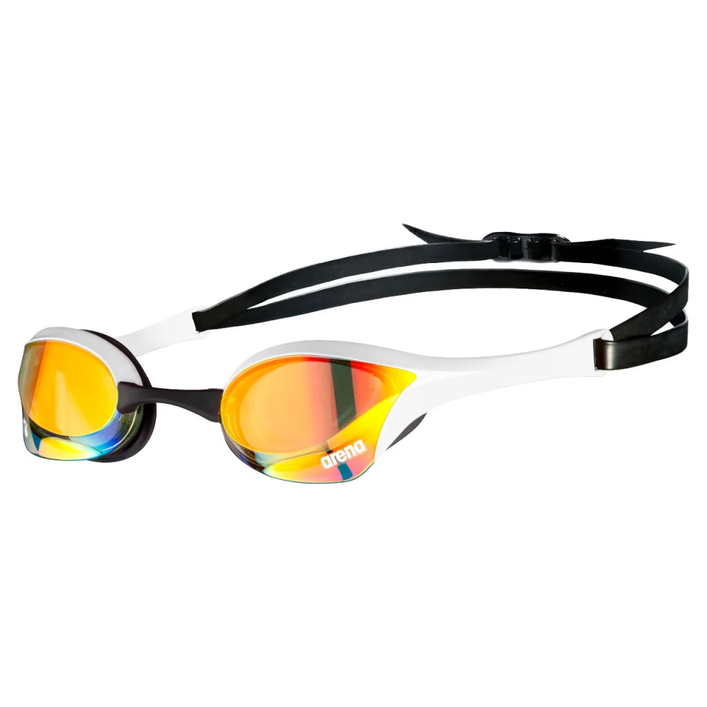 ARENA COBRA ULTRA SWIPE MIRROR - YELLOW COPPER WHITE
