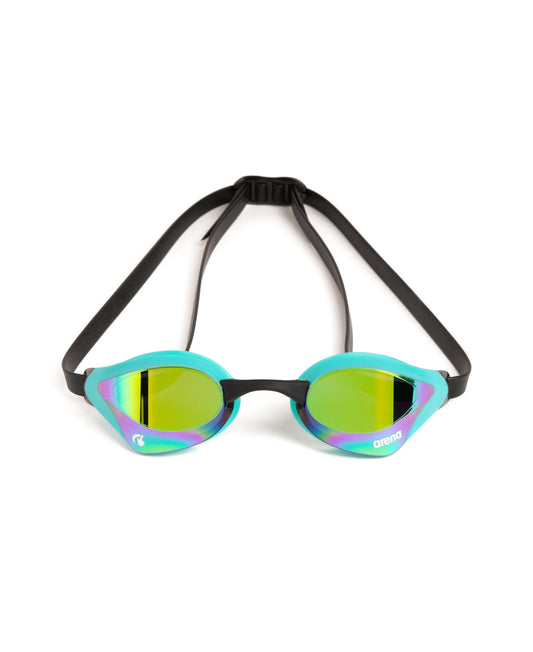 ARENA COBRA CORE SWIPE MIRROR - EMERALD/PEACOCK