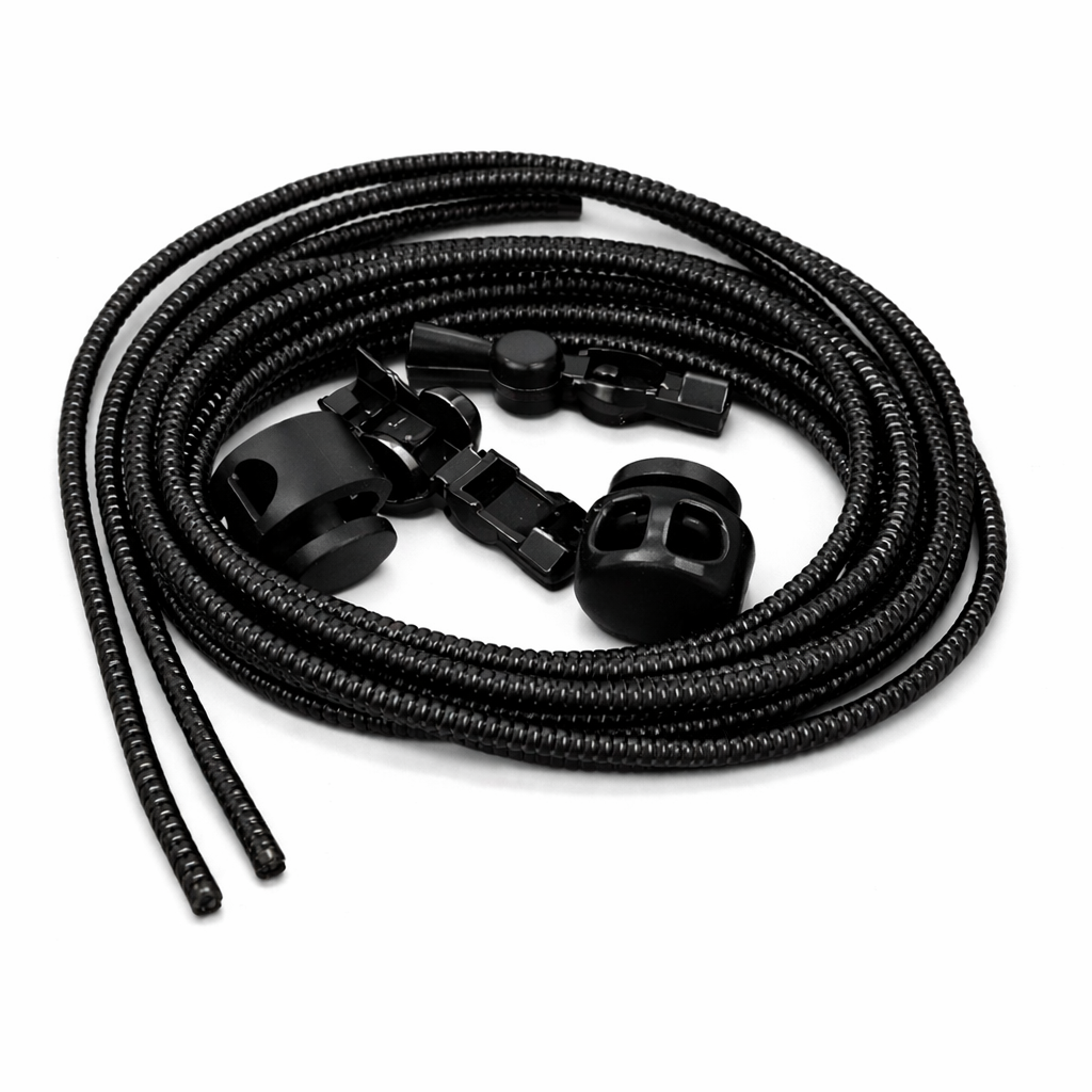 SMART LACES REFLECTIVE BLACK
