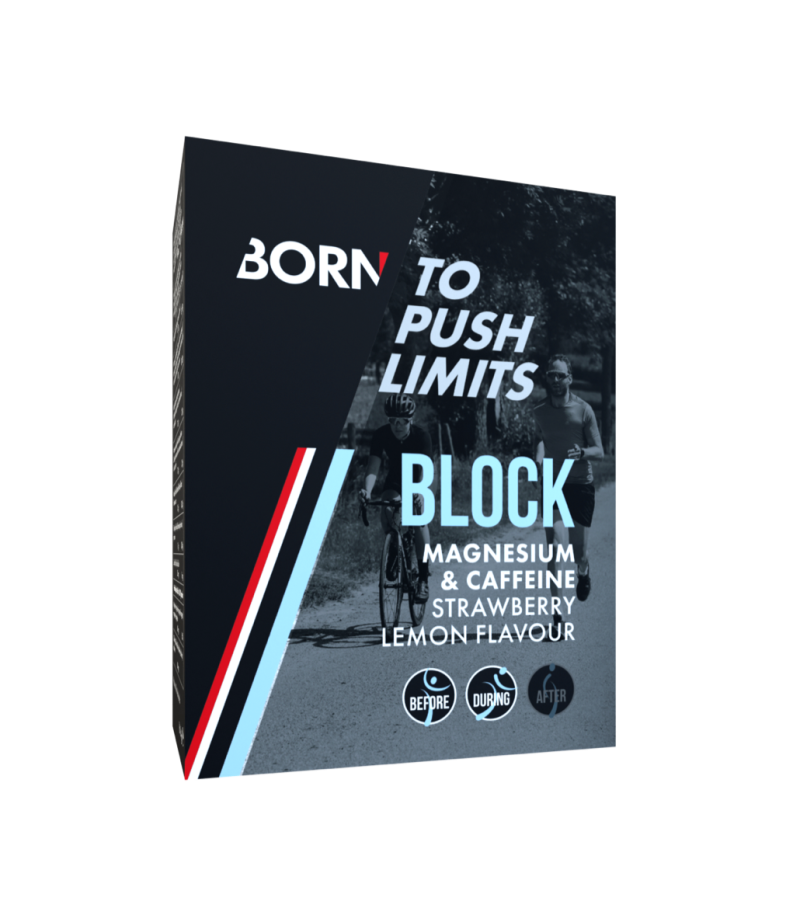 BORN BLOCK - CARBS, MABNESIUM, CAFFEINE