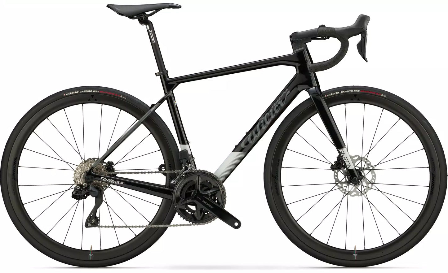 WILIER GARDA + STEMMA S2 BLACK - GREY CLOSSY