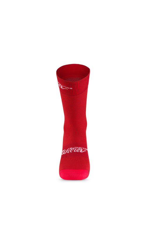 WILIER AURORA 18 SOCKS - CHERRY/RED