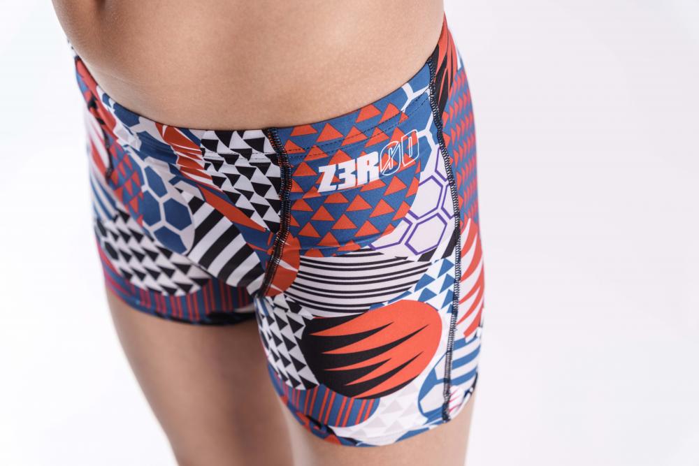 Z3R0D KIDS PATCHWORK SWIMMING BOXER