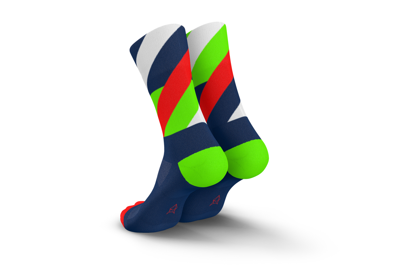 INCYLENCE RUNNING LOOPS NAVY GREEN INFERNO