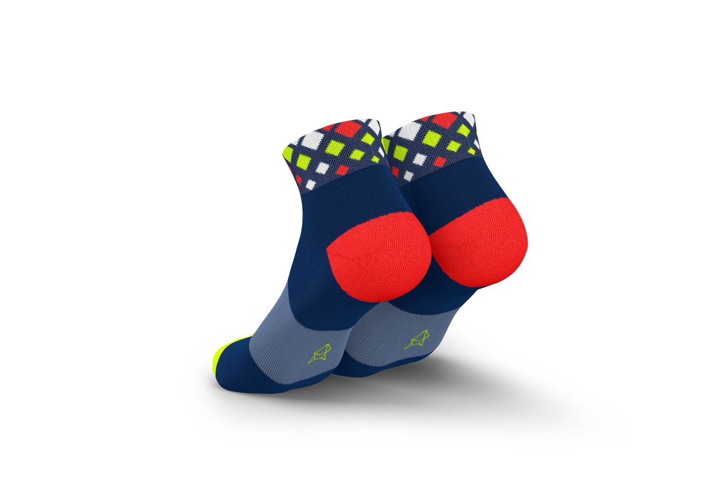 INCYLENCE RUNNING CRYSTALS SHORT NAVY CANARY