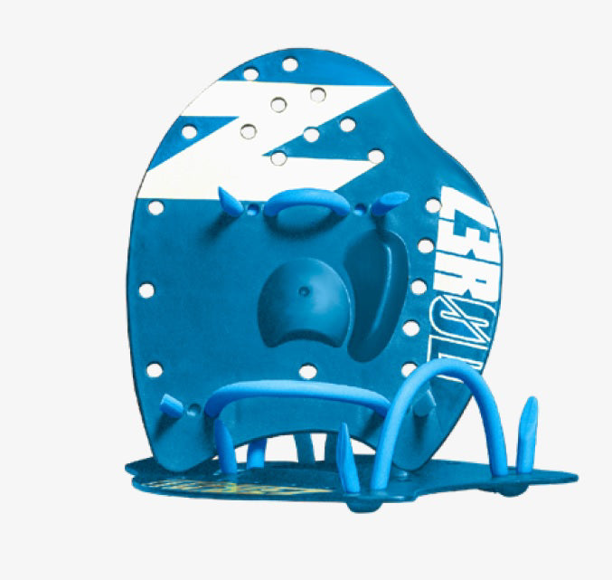 ZER0D HAND PADDLES - BLUE MEDIUM