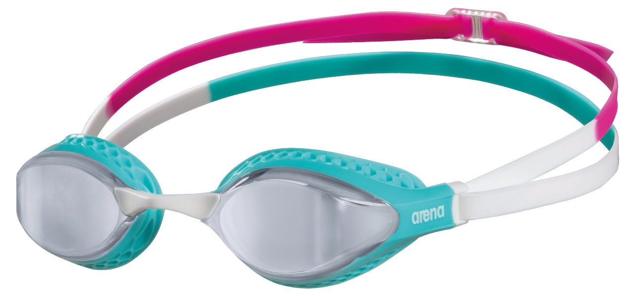ARENA AIR SPEED MIRROR GOGGLES - SILVER - TURQUOISE
