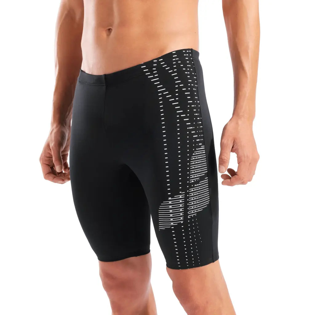 ARENA MEN'S ASSYMETRICAL DESIGN SWIM JAMMER (011145-501)
