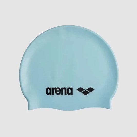 ARENA CLASSIC SILICONE ADULTS SWIMMING CAP PASTEL BLUE