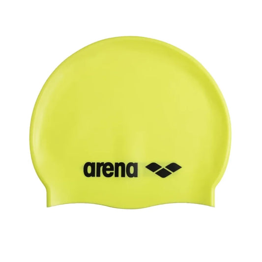 ARENA CLASSIC SILICONE ADULTS SWIMMING CAP LIGHT YELLOW
