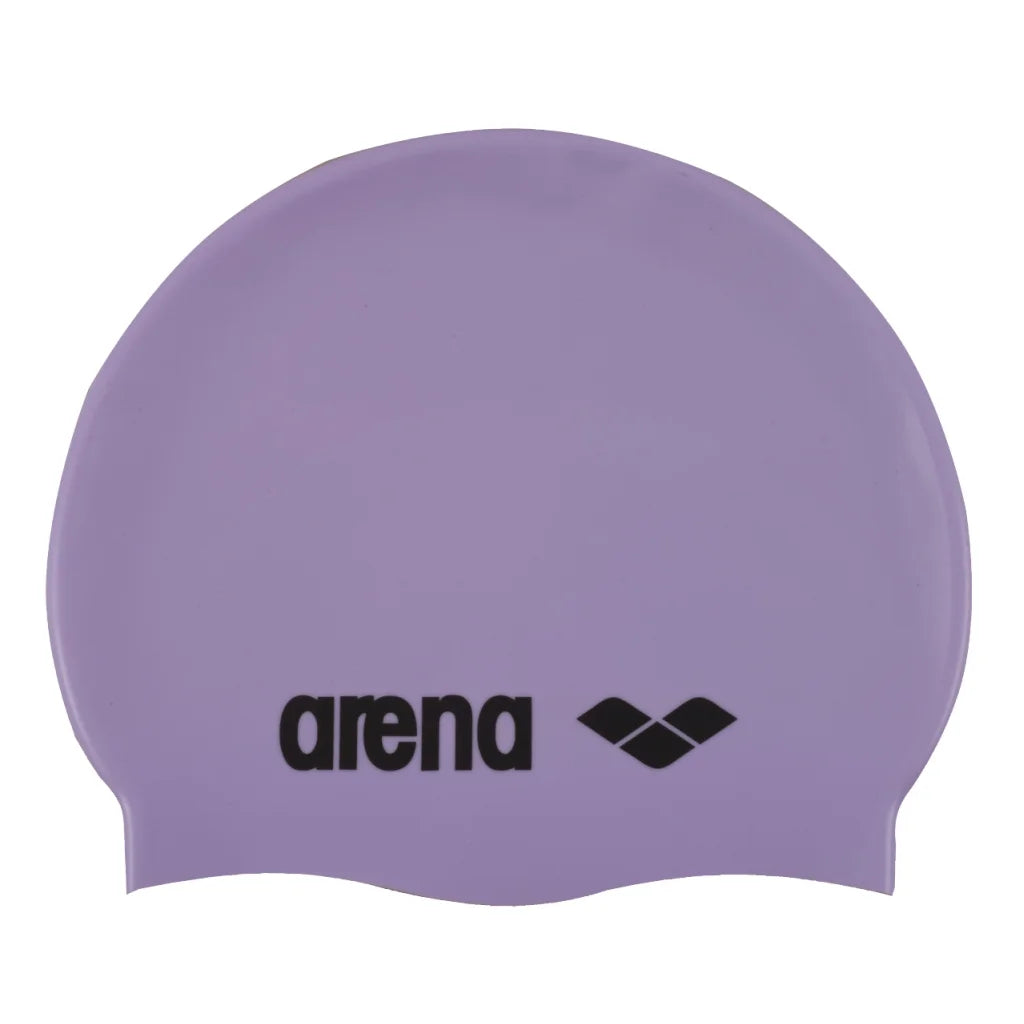 ARENA CLASSIC SILICONE ADULTS SWIMMING CAP PARMA-BLACK