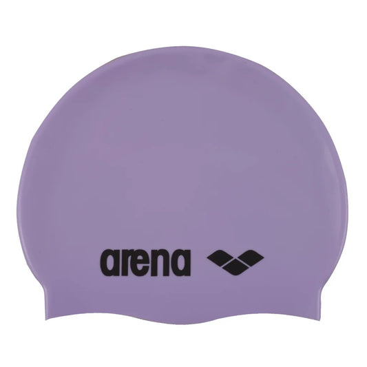 ARENA CLASSIC SILICONE ADULTS SWIMMING CAP PARMA-BLACK