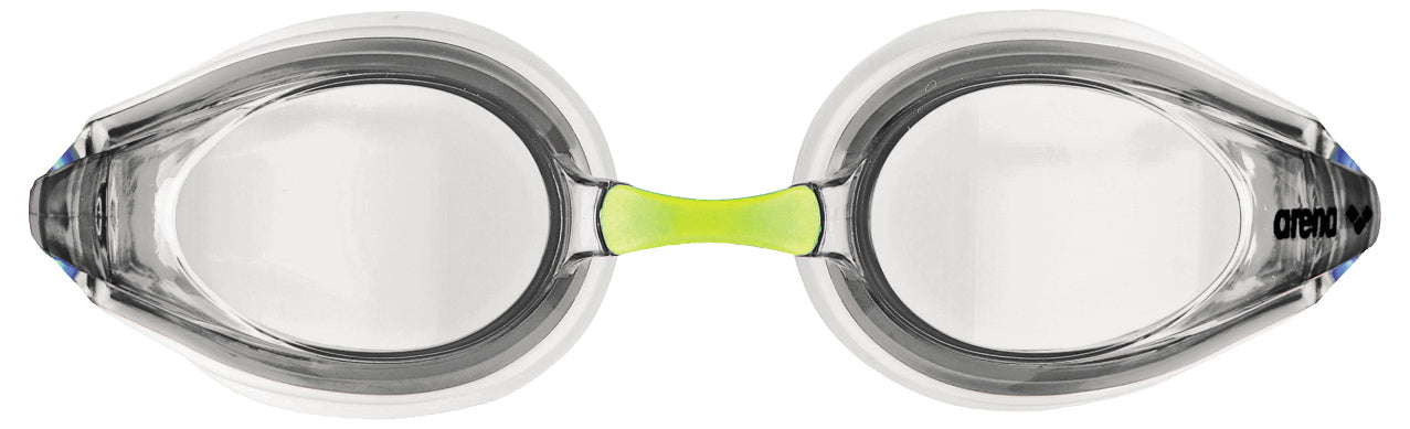 ARENA TRACKS RACING GOGGLES - WHITE CLEAR BLUE