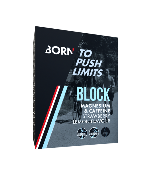 BORN BLOCK - CARBS, MABNESIUM, CAFFEINE