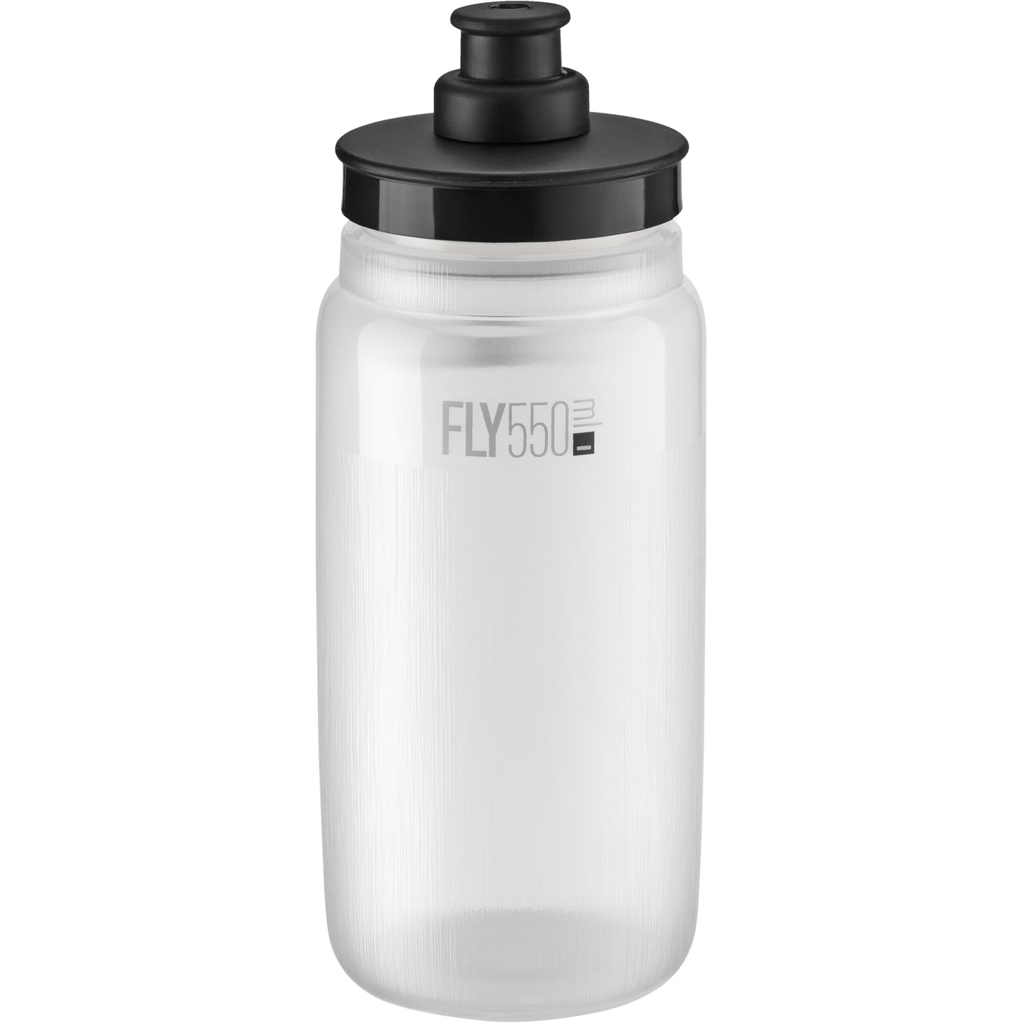 ELITE BOTTLE FLY TEX CLEAR/BLACK CAP 550mL