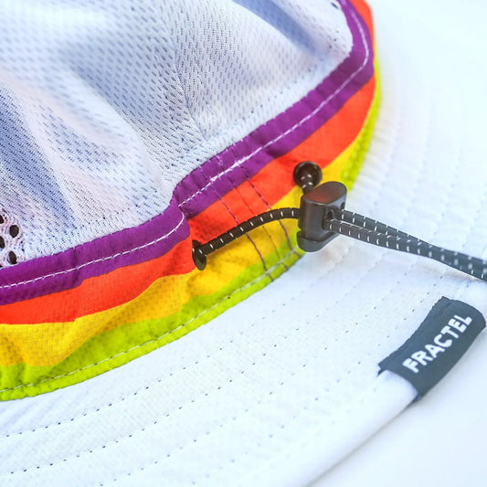 PRECISION FUEL & HYDRATION BUCKET HAT (WHITE)