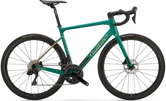 WILIER GARDA + STEMMA S2 GREEN GOLD GLOSSY
