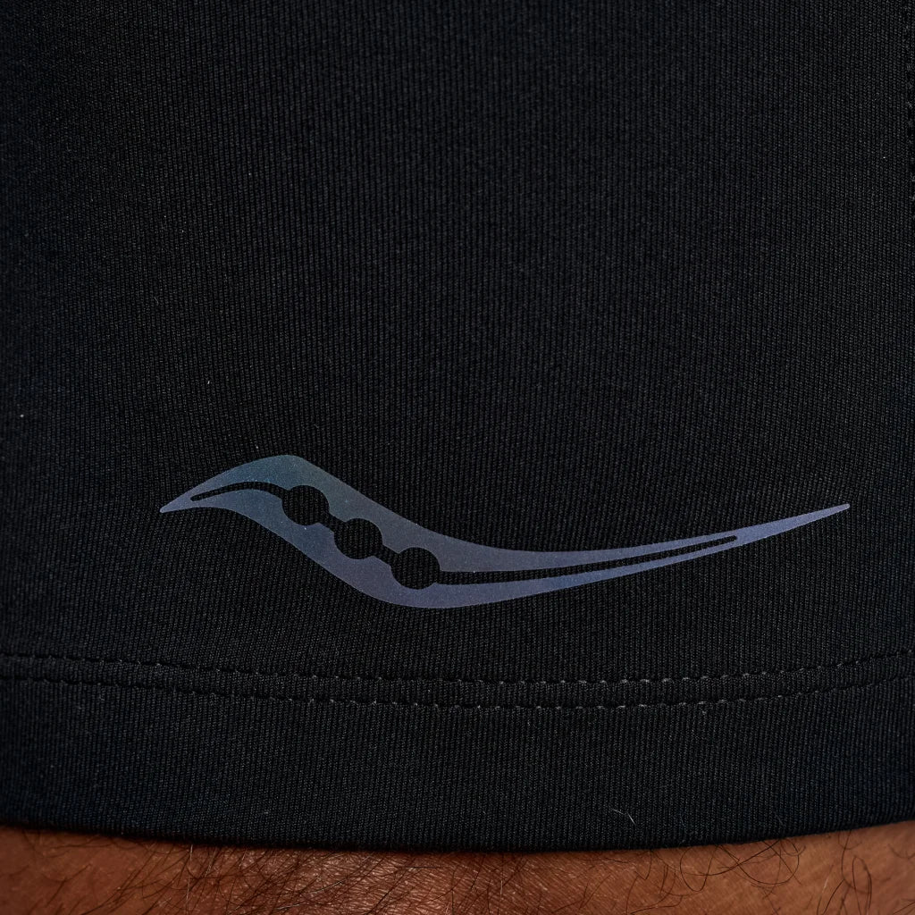 SAUCONY FORTIFY LINED HALF TIGHT MEN'S TIGHT BK