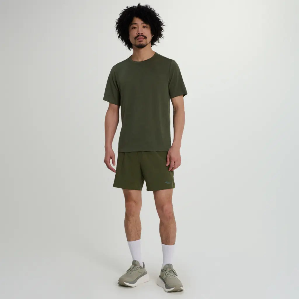 SAUCONY STOPWATCH MEN'S SHORTSLEEVE FTH