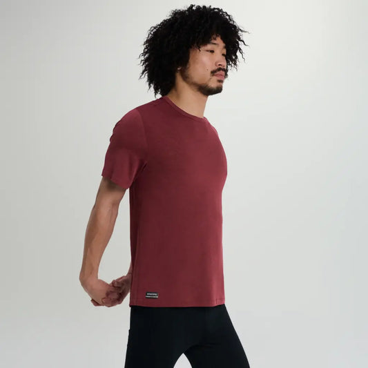 SAUCONY STOPWATCH MEN'S SHORTSLEEVE MRNH