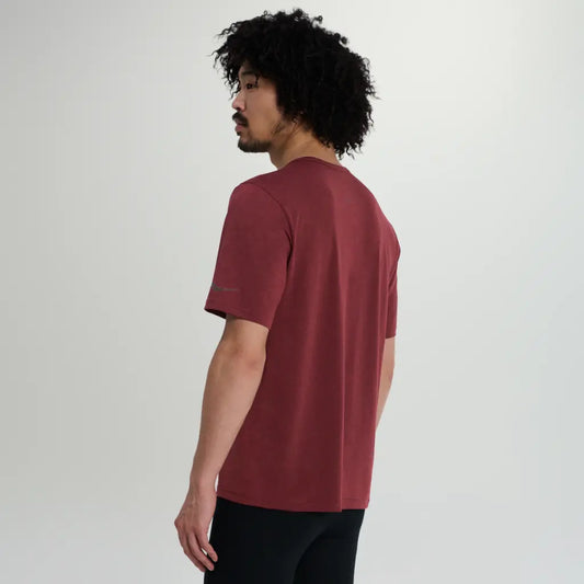 SAUCONY STOPWATCH MEN'S SHORTSLEEVE MRNH