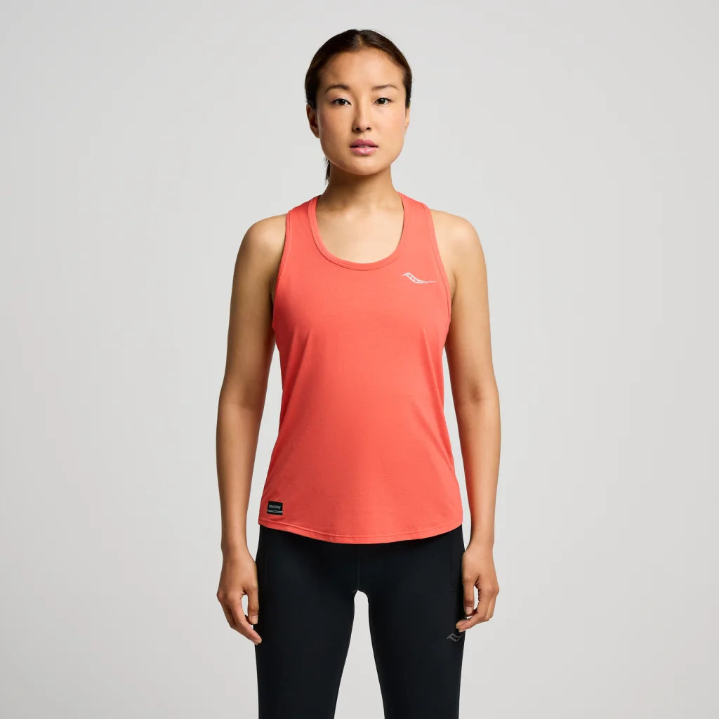SAUCONY STOPWATCH SINGLET WOMEN'S SLEEVELESS CEH