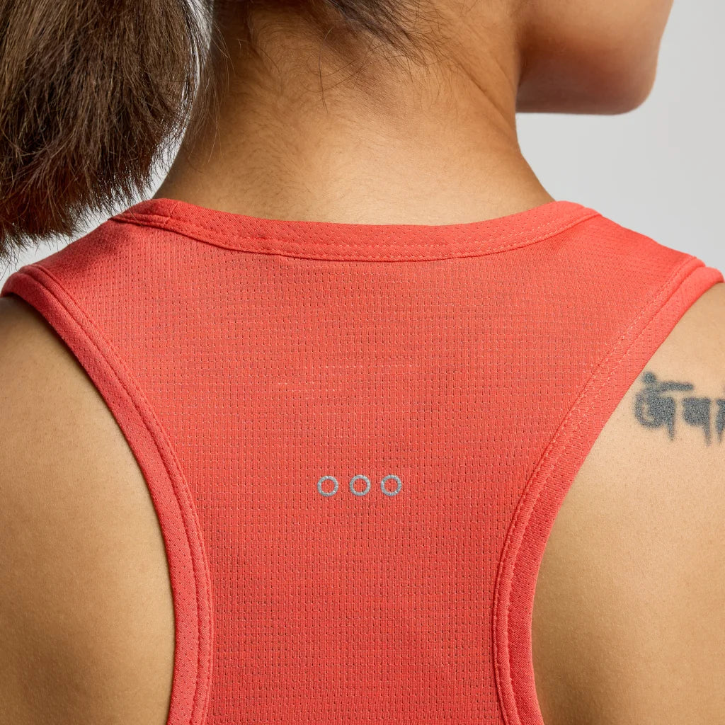 SAUCONY STOPWATCH SINGLET WOMEN'S SLEEVELESS CEH