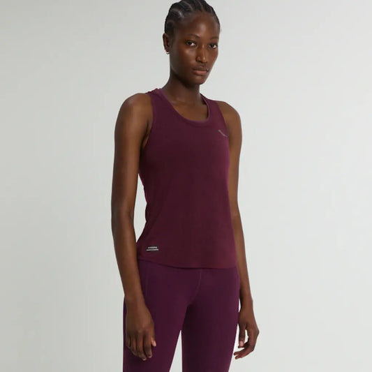 SAUCONY STOPWATCH SINGLET WOMEN'S SLEEVELESS EGH