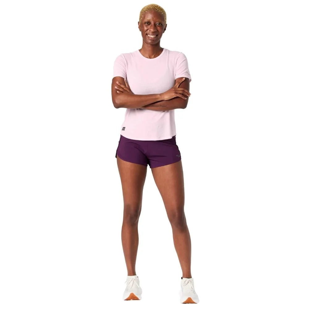 SAUCONY STOPWATCH WOMEN'S SHORTSLEEVE SLKH