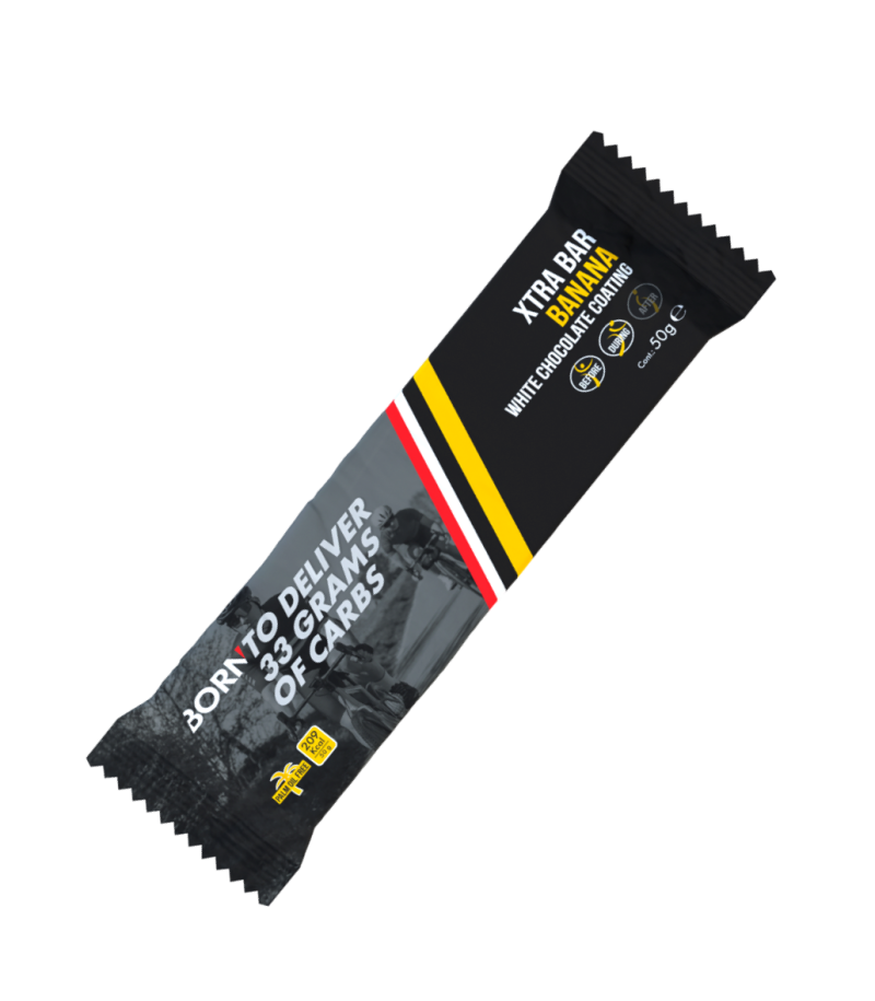 XTRA BAR - BANANA WHITE CHOCOLATE COATING