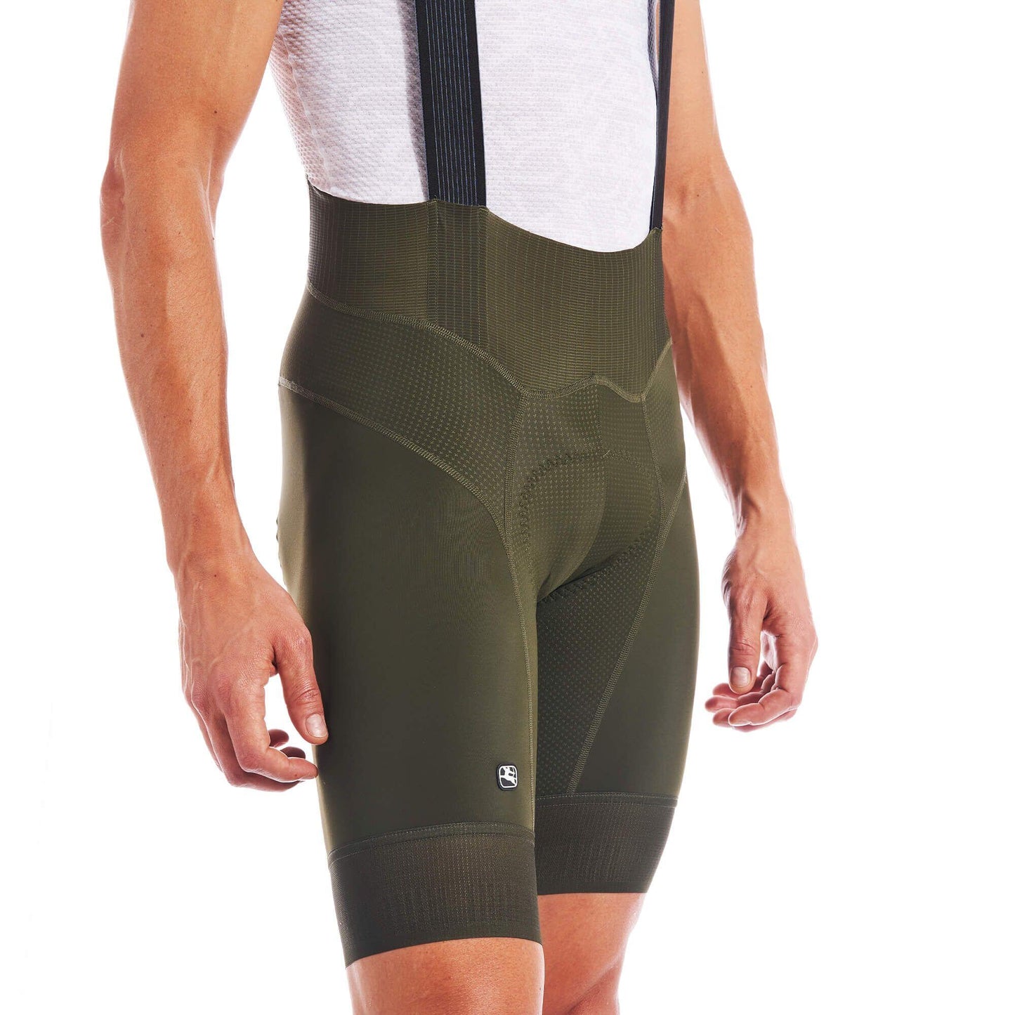 GIORDANA FR-C PRO BIB SHORT MEN'S OLIVE GREEN