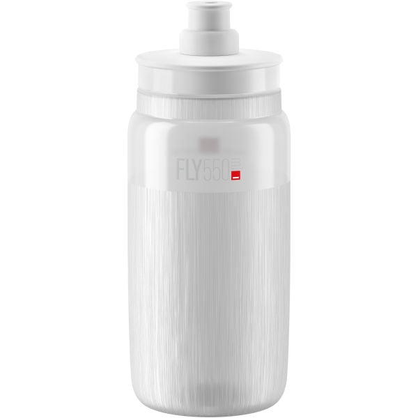 ELITE BOTTLE FLY TEX CLEAR WHITE CAP 550mL