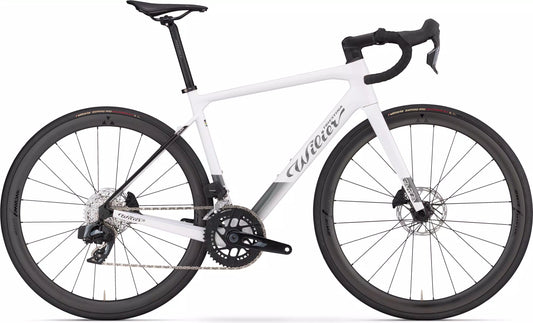 WILIER GARDA + STEMMA S2 WHITE BLACK GLOSSY