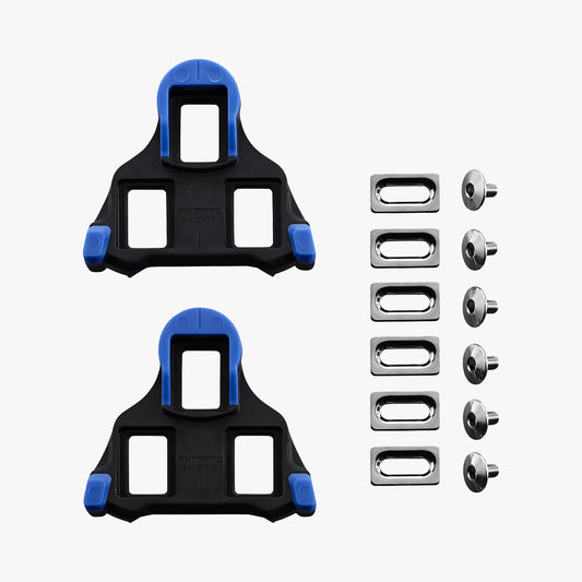 SHIMANO SPD-SL CLEAT SET 2-DEGREE FRONT-CENTER PIVOT MODE CLEAT (BLUE)