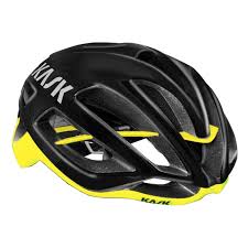 KASK PROTONE BLACK / YELLOW FLUO