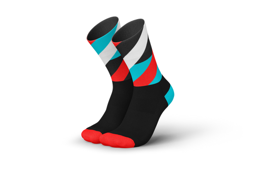 INCYLENCE RUNNING LOOPS BLACK CYAN INFERNO