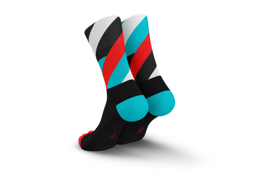INCYLENCE RUNNING LOOPS BLACK CYAN INFERNO