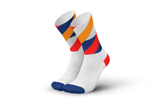 INCYLENCE RUNNING LOOPS WHITE ORANGE INFERNO