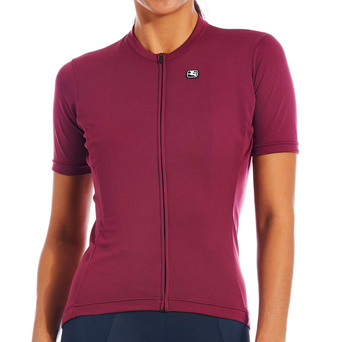 GIORDANA FUSION WOMEN'S SHORT JERSEY SANGRIA RED