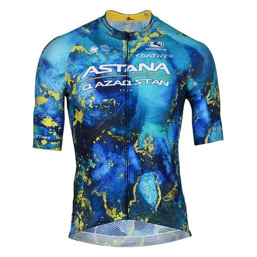GIORDANA FR-C PRO JERSEY MENS ASTANA KAZAKHSTAN TEAM TDF SPECIAL EDITION 2023