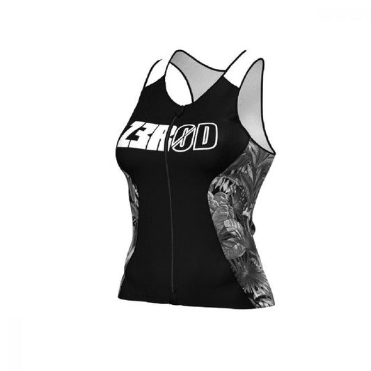 Z3R0D RACER WOMEN'S TOP TROPADELIC
