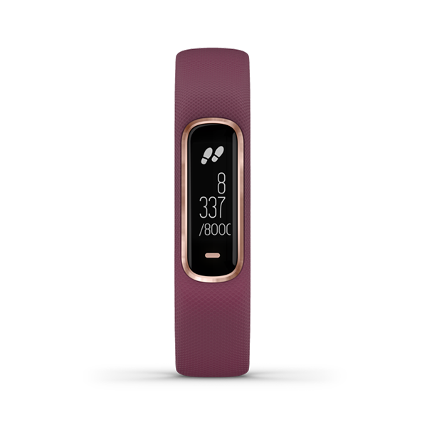 GARMIN VIVOSMART 4 - ROSE GOLD WITH BERRY BAND (S-M)