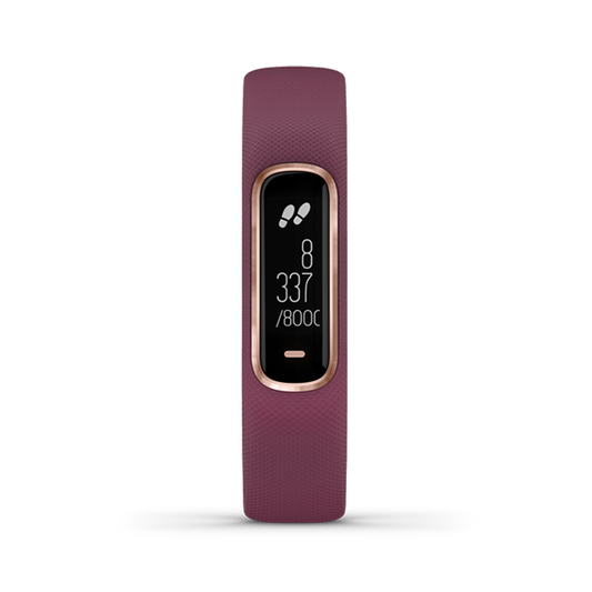 GARMIN VIVOSMART 4 - ROSE GOLD WITH BERRY BAND (S-M)